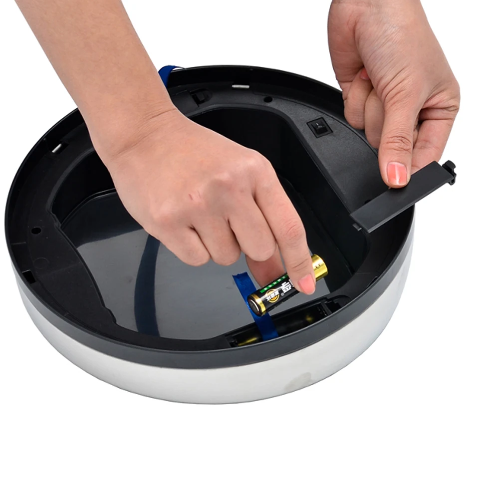 3-литровая мусорная корзина из нержавеющей стали с датчиком автоматический