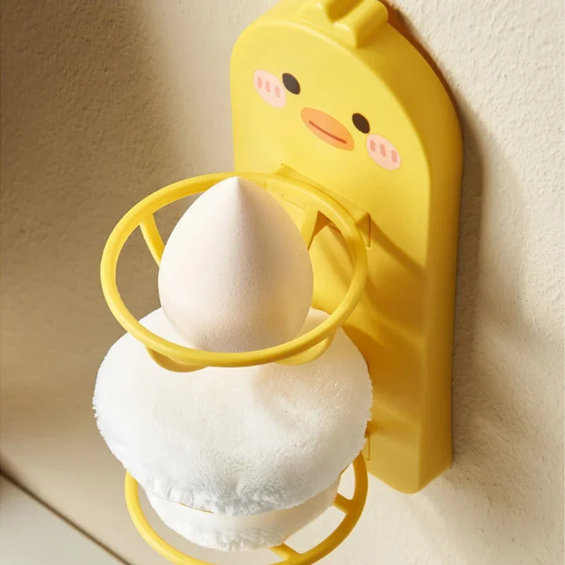 Милая Мультяшная Стойка Для Яиц Органайзер Макияжа Настенный Держатель