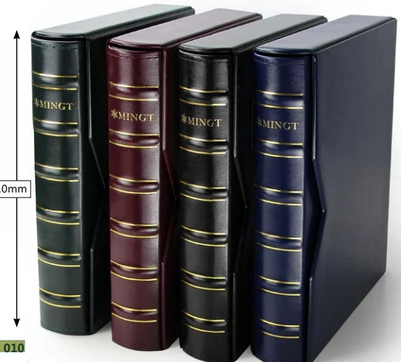 

PCCB кожаная папка для монет 9-отверстий