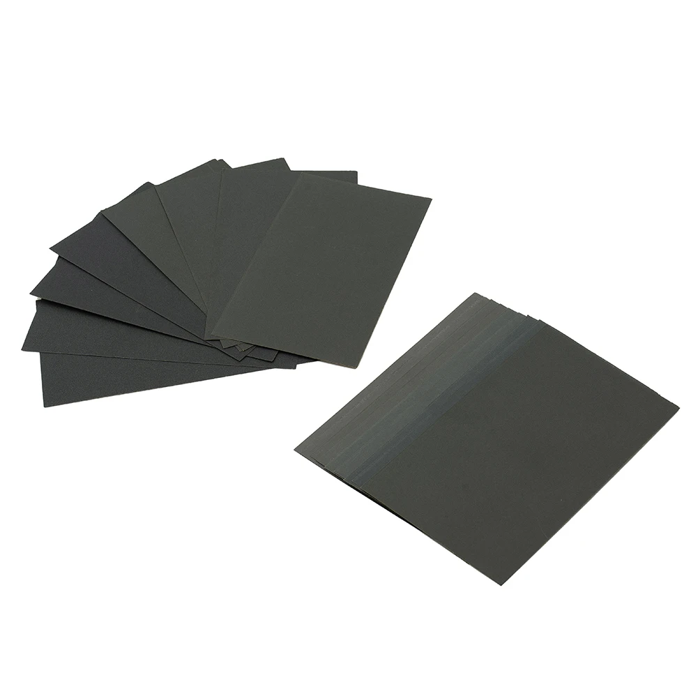 

Wet And Dry Sandpaper 18PCS 400-3000grit 57*140mm For Polishing Metal Glass Wood Sanding Sheet Silicon Carbide