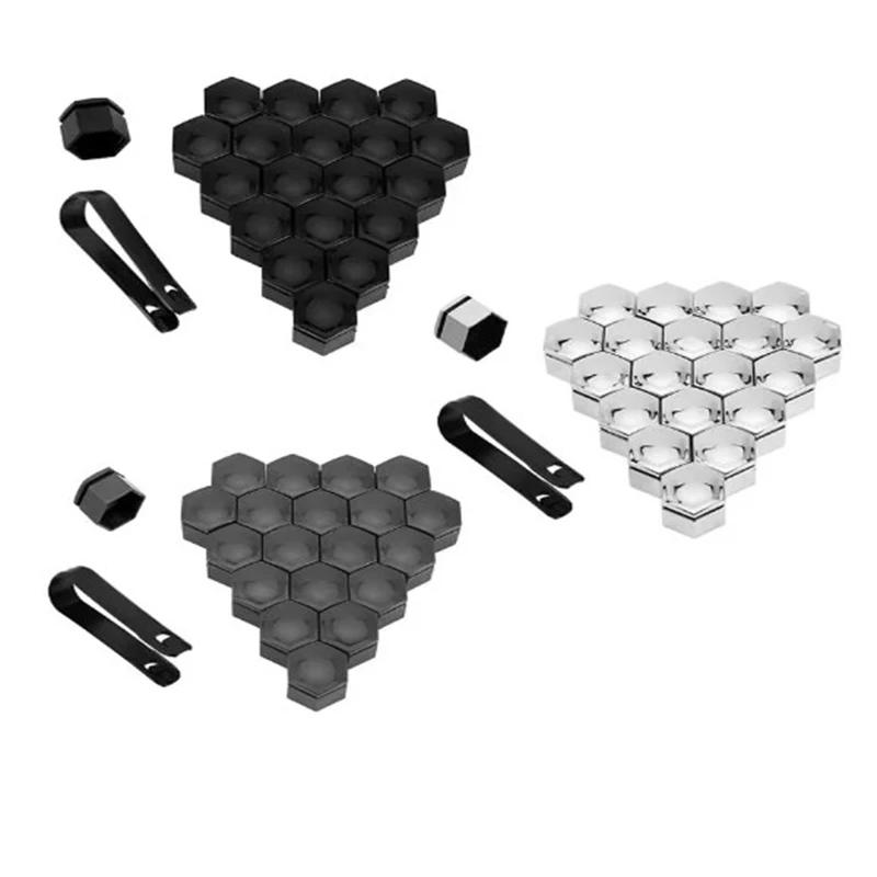 Антикоррозийные защитные болты для колесных гаек автомобилей 22/21/19 мм 20 шт.