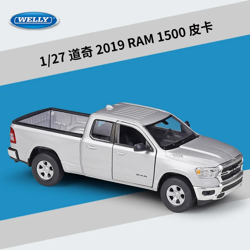 

Модель автомобиля WELLY 1:27 Dodge 2019 RAM 1500, металлическая, литая, из сплава, B548