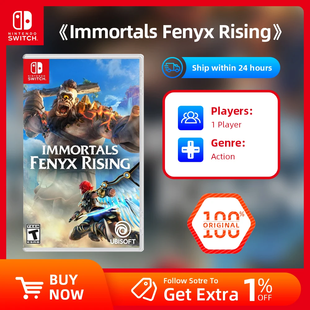 Игровые предложения Nintendo Switch-Бессмертный Fenyx Rising-игры ...