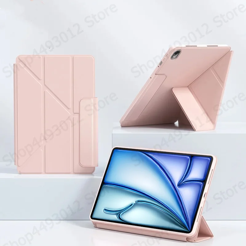 Фото Чехол-книжка из искусственной кожи с магнитной застежкой и подставкой для iPad Air 11 M4, iPad Air 11 2026 M3 M2, iPad Air 5 4 поколения №4