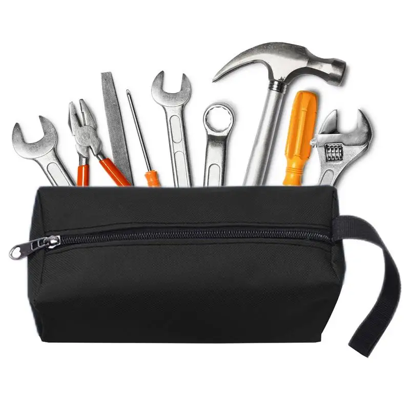

Многофункциональная сумка для инструментов, маленькие водонепроницаемые и прочные пакеты для инструментов, сверхпрочные металлические мешочки на молнии с многоразовыми органайзерами для хранения