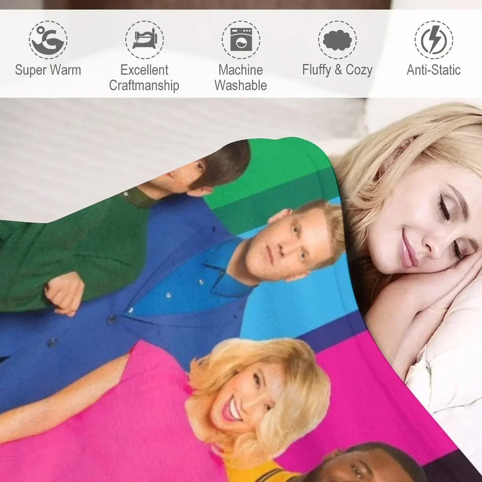 Полноцветное одеяло пентатоникс теплое в клетку для кровати и пледы одеяла детей