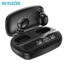 Wireless Earphone Bluetooth 5.2 HIFI Sound Headset Digital Display Touch Control Headphone Noise reduction Earbud with Mic Sport
