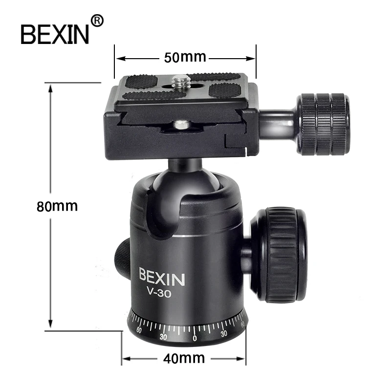 Шаровая Головка для видеокамеры dslr штатив головное крепление мини шаровая