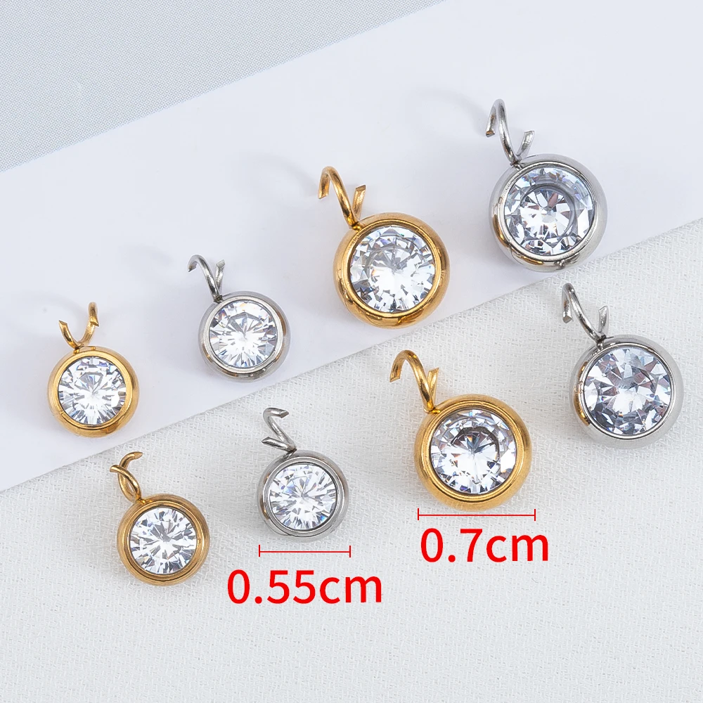 Рисунок 4 - Подвеска из нержавеющей стали с цирконом