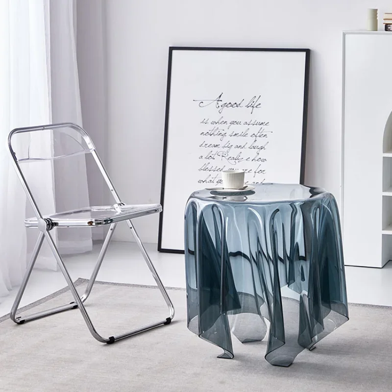 Акриловые прозрачные журнальные столики для мероприятий хрустальный призрак
