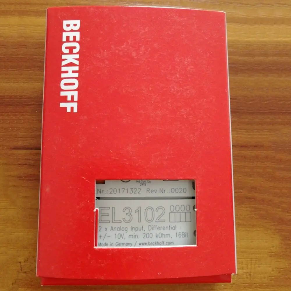 

Новый модуль контроллера EL3102 becjoff