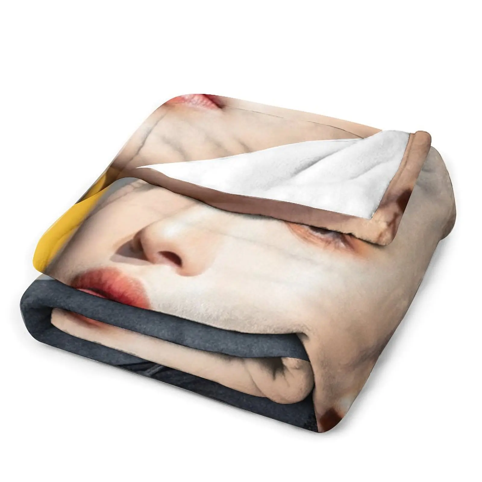 ATEEZ SEONGHWA THE WORLD EP.1 : Плед MOVEMENT GUERRILLA Многоцелевое одеяло в стиле манга Свободные