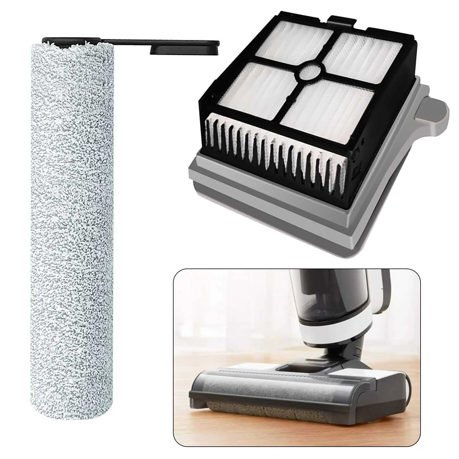 

1 Set Vacuum Cleaner Filter Brush For TINECO Floor One 3.0 Slim Wet Dry Floor Washer Handheld Vacuum Filter Spare Accessories