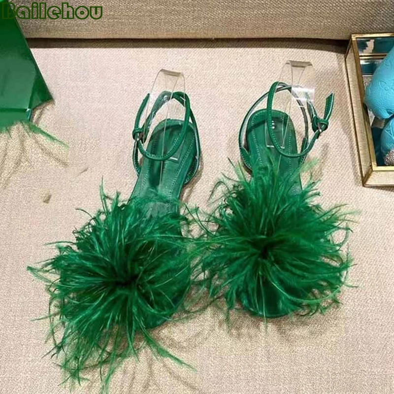 

Женские сандалии большого размера 2022, женская обувь на плоской подошве, Дизайнерские повседневные открытые Шлепанцы из искусственной кожи ...