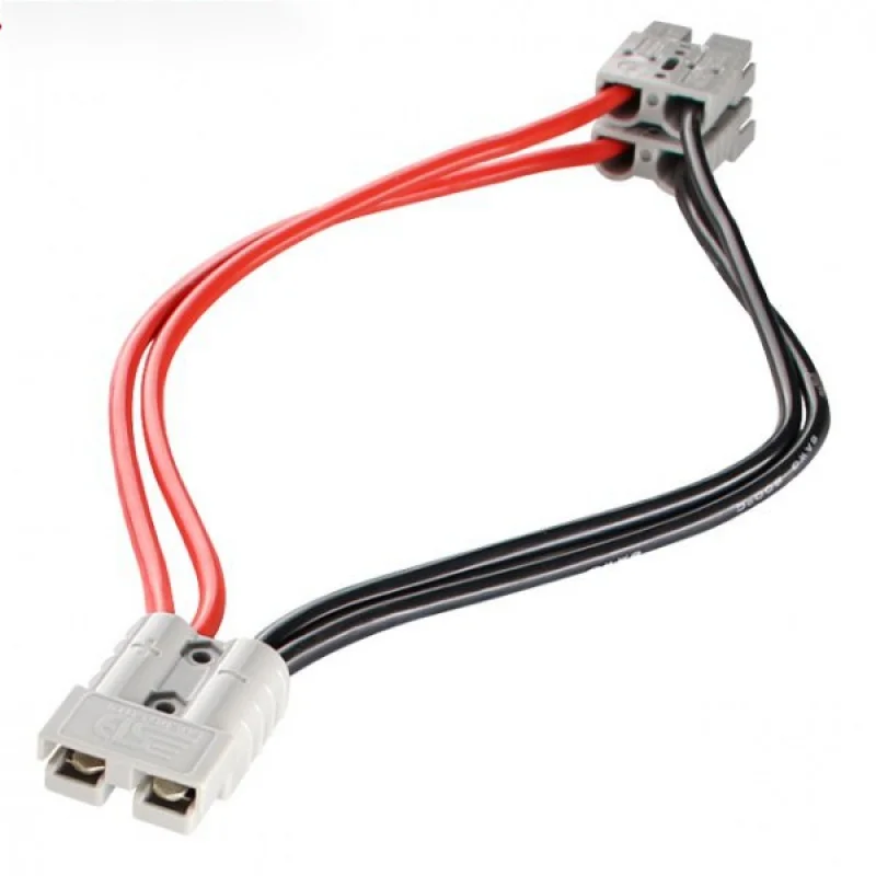 

High Current Connector Piggyback Cable 50A 8G R&B