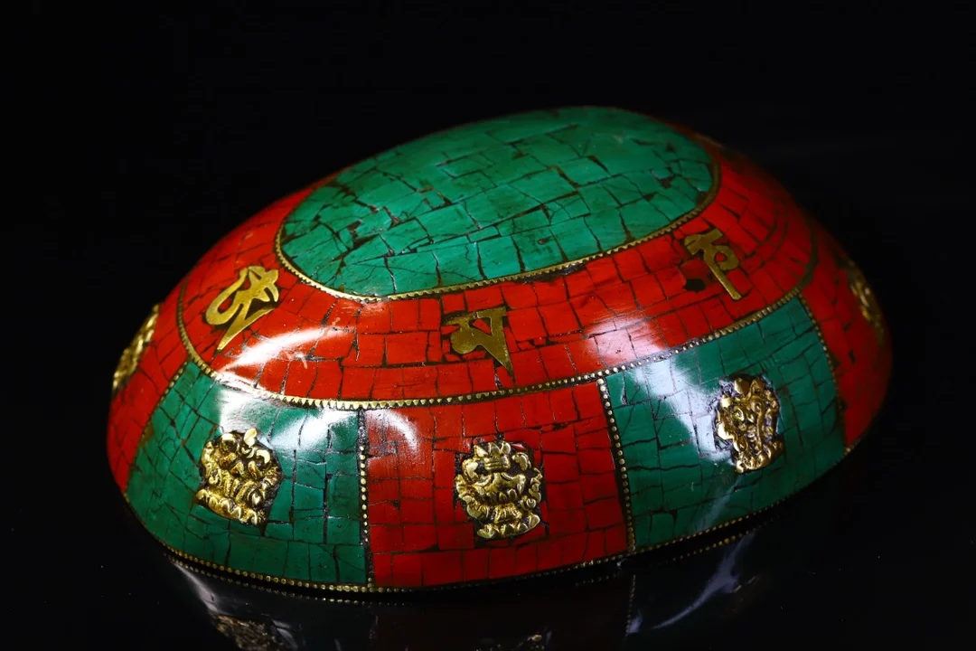 Коллекция тибетских храмов 4 дюйма подвеска с рисунком в виде шести лампочек цвет