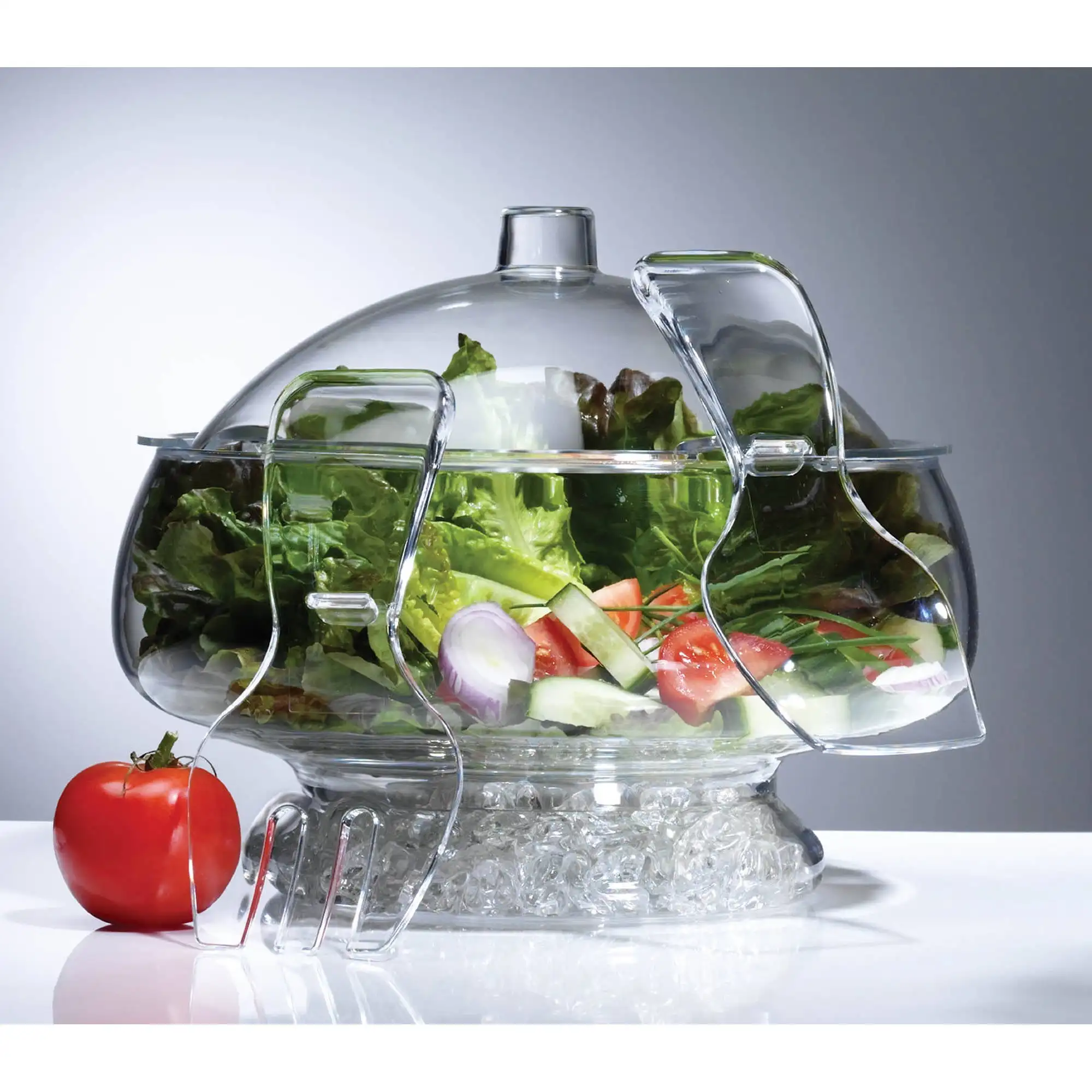 

Salad On Ice Acrylic with Dome Lid