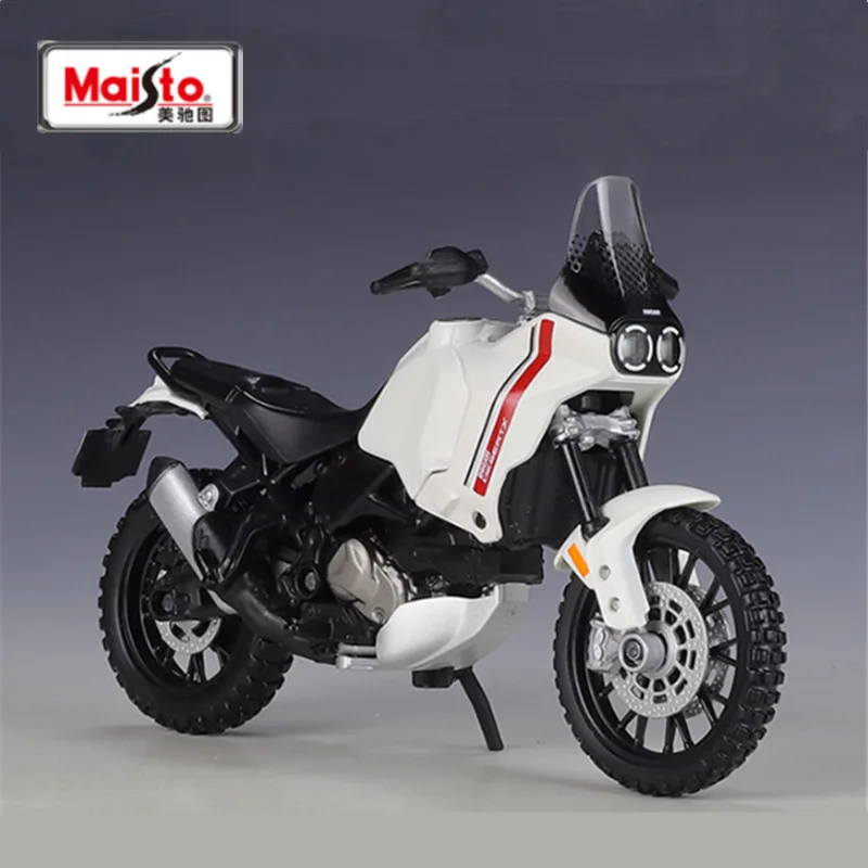 

Спортивная модель мотоцикла Maisto 1:18 Ducati Desert X из сплава, Литые металлические уличные гоночные модели мотоциклов, коллекционная детская игрушка в подарок