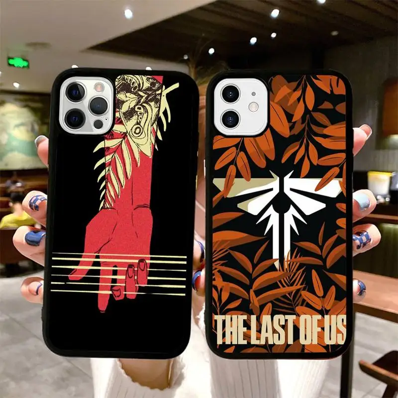 

The Last Of Us game Phone Case for iPhone 14 13 12 11 Pro Max mini 8 7 Plus X SE XR Silicone Hard PC Fundas