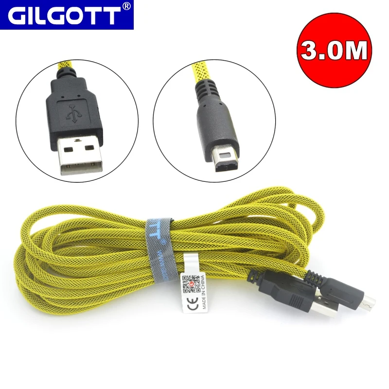 Фото GILGOTT 3M USB-кабель для зарядного устройства, кабель питания для Nintendo 2DS NDSi NEW3DS NEW3DSXL/LL №1