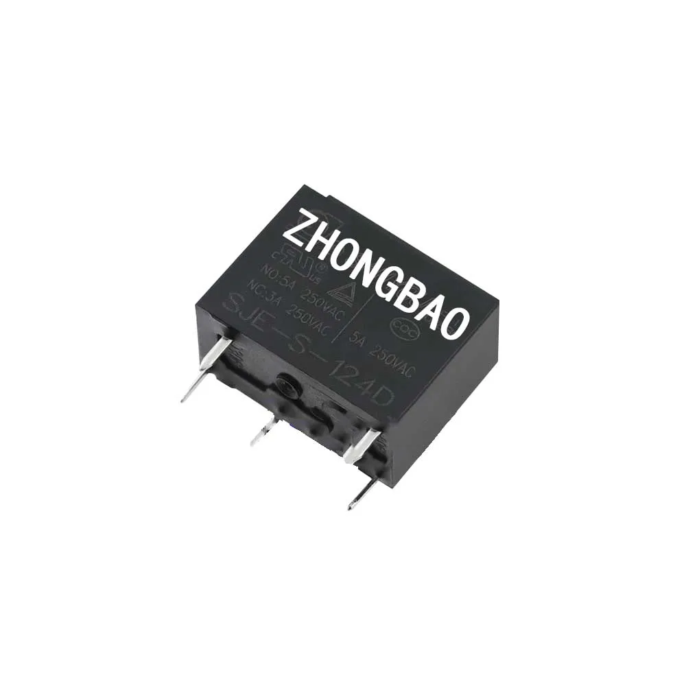 

1PCS SJE-S-124D 24V Relay 5 Pins Contacts