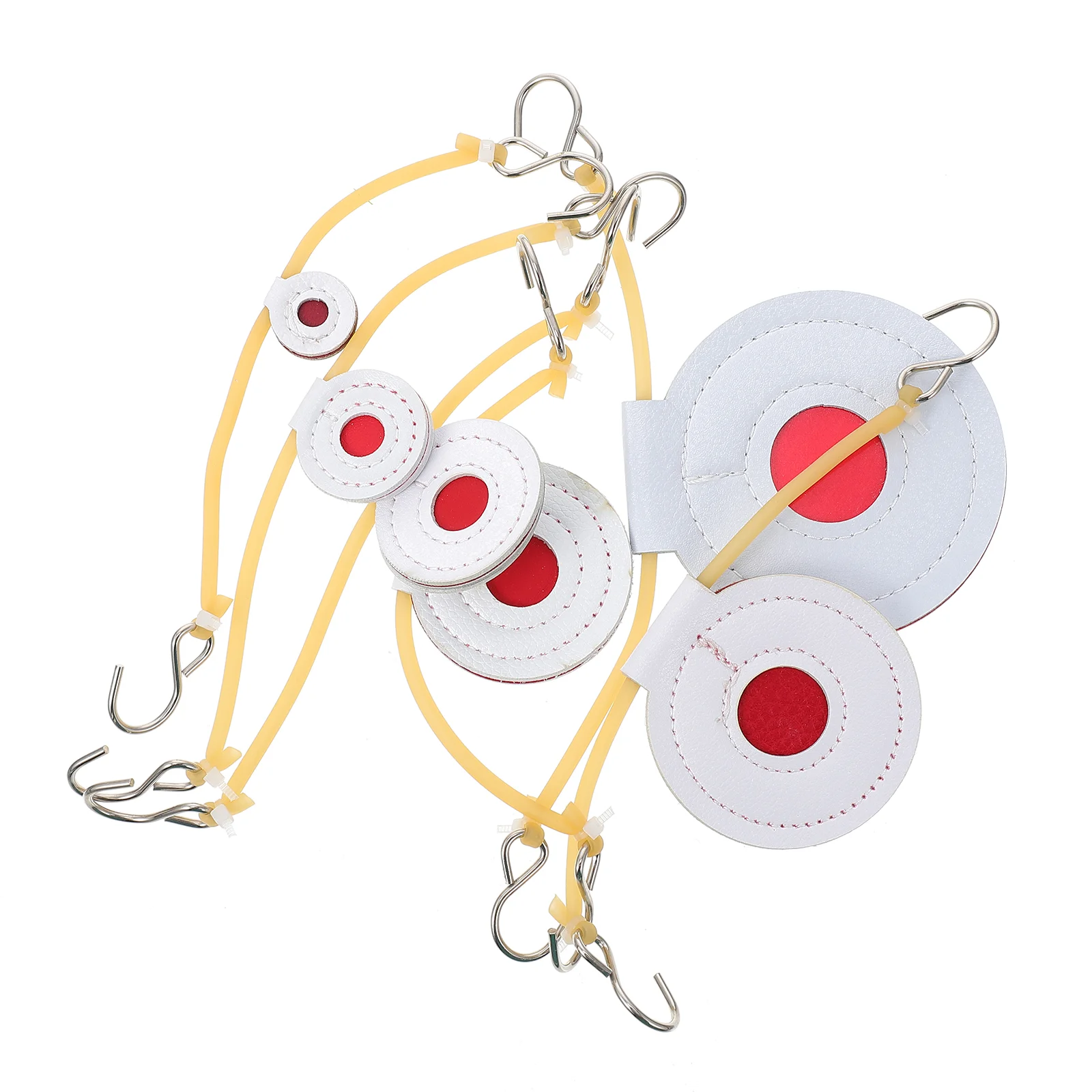 

Bullseye Outdoor Toy Target Game Shooting Target Cushion Cloth Pad Slingshot Games Toy Super Fiber Shooting Target Pad