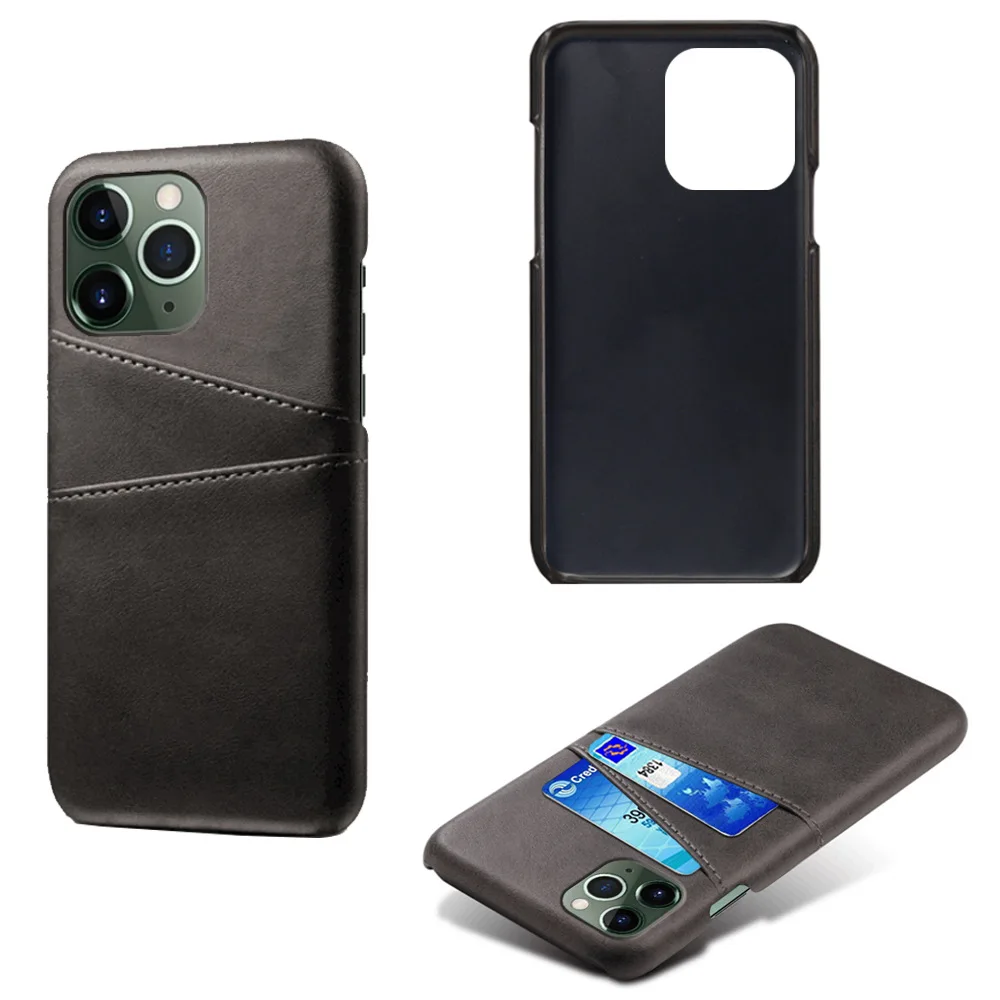 Luxury Card Holder Case for iPhone 6 6s 7 8 Plus SE 2020 Leather Wallet Case for iphone X XR XS 11 12 13 14 Pro Max Phone Cover