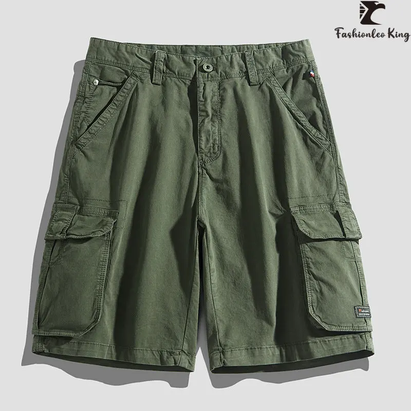 

Fashion Men’s Brand Cargo Shorts Male Multi-Pocket Casual Army Short Pants