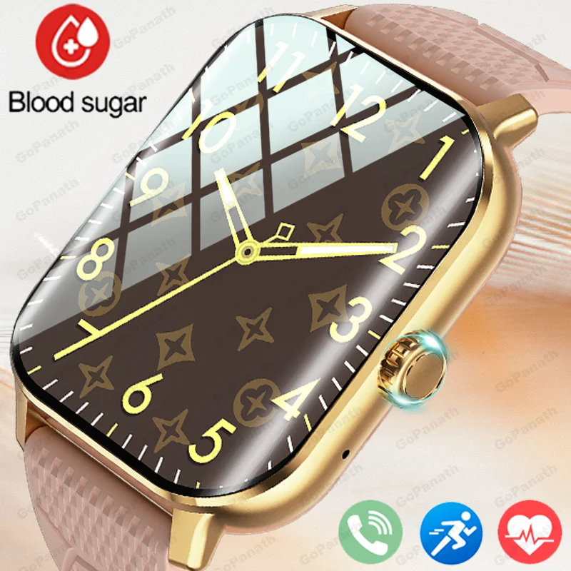 

For Xiaomi Android Men Smartwatch Bluetooth Talk Watch IP67 Waterproof Blood Sugar Monitor 2023 New Women's Smartwatch Suitable