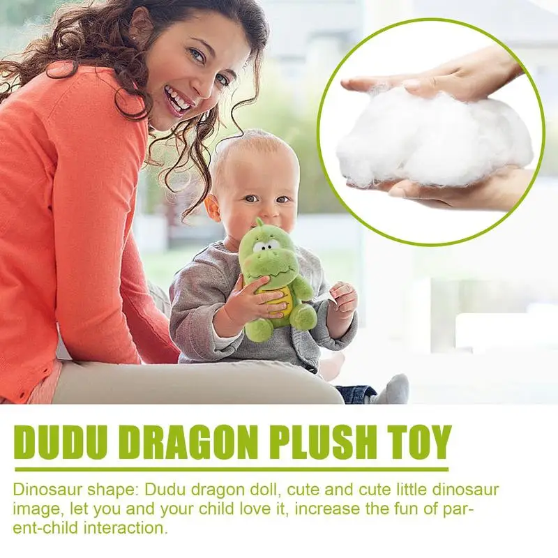 Милый динозавр плюшевый зеленый мягкая игрушка мягкий домашний декор удобная