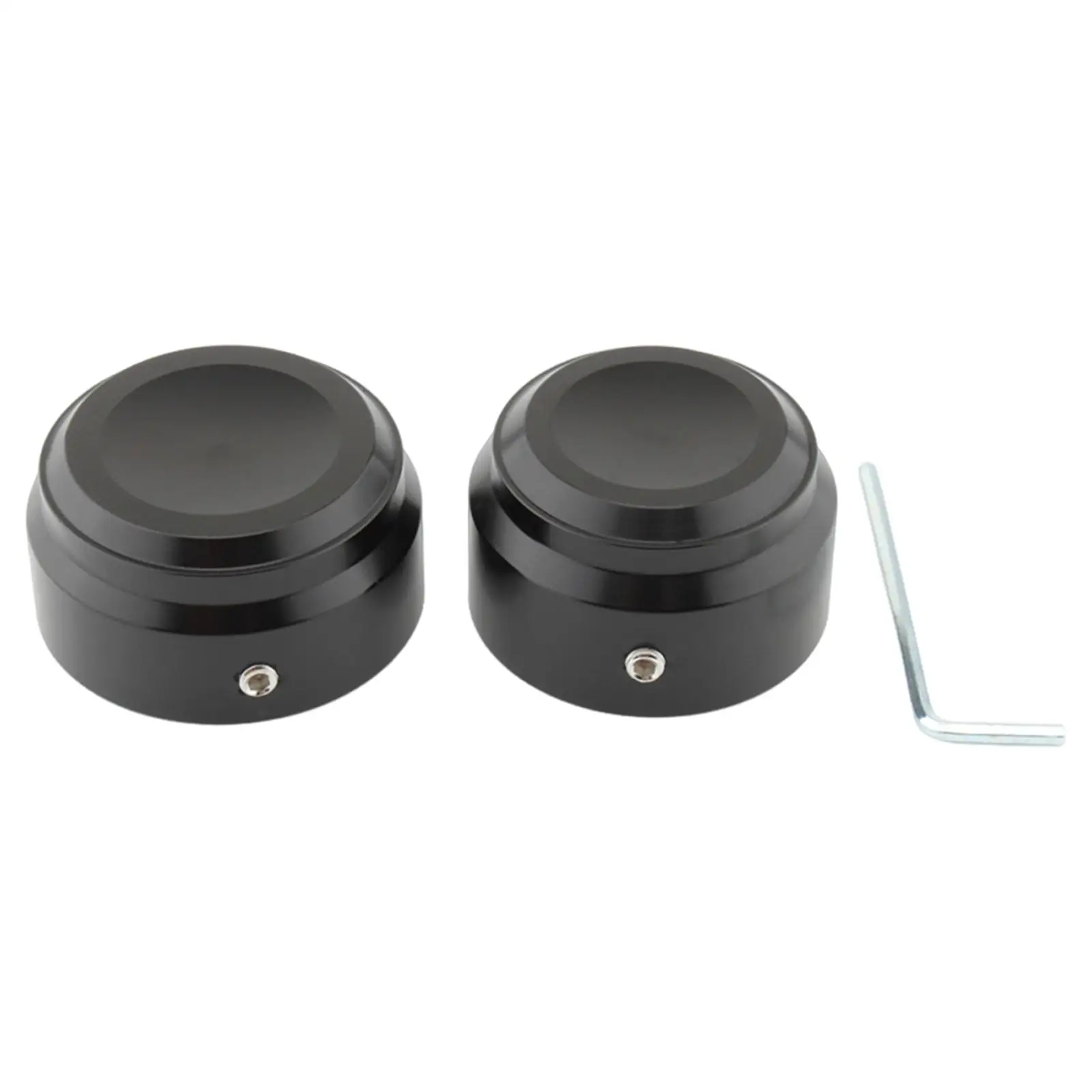 

2 Pieces Rear Axle Covers Motorcycle Accessory for Hightster Durable