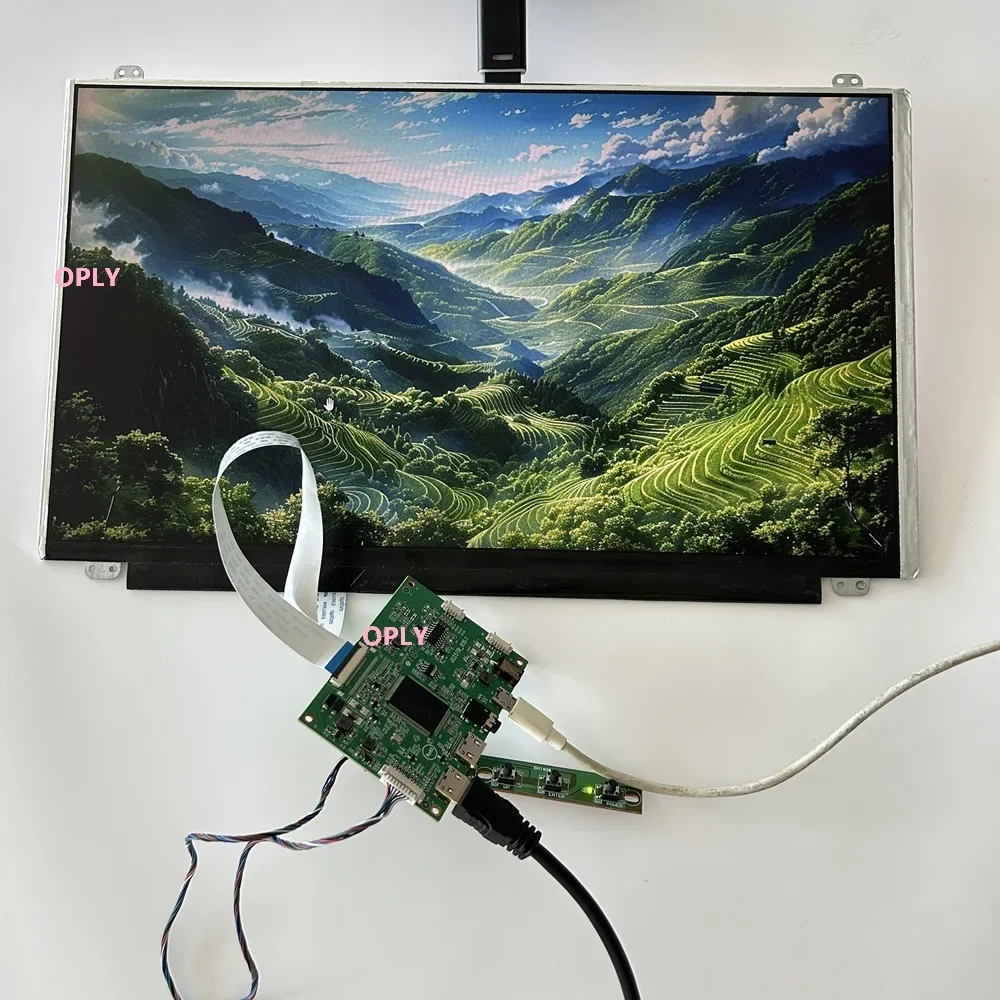 EDP 2 мини-HDMI-совместимая плата USB-контроллера для B156HAN04.0 B156HAN04 1920X1080 15 6-дюймовая