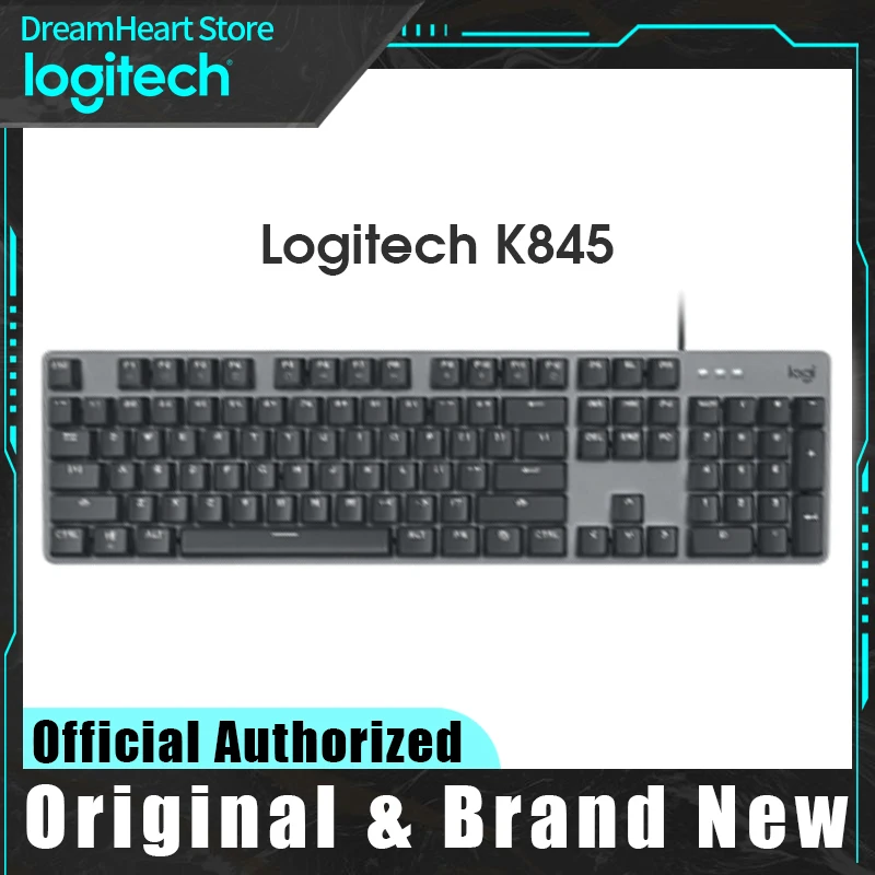Logitech K845 Проводная клавиатура 104 клавиши USB Подсветка Механическая игровая для ПК