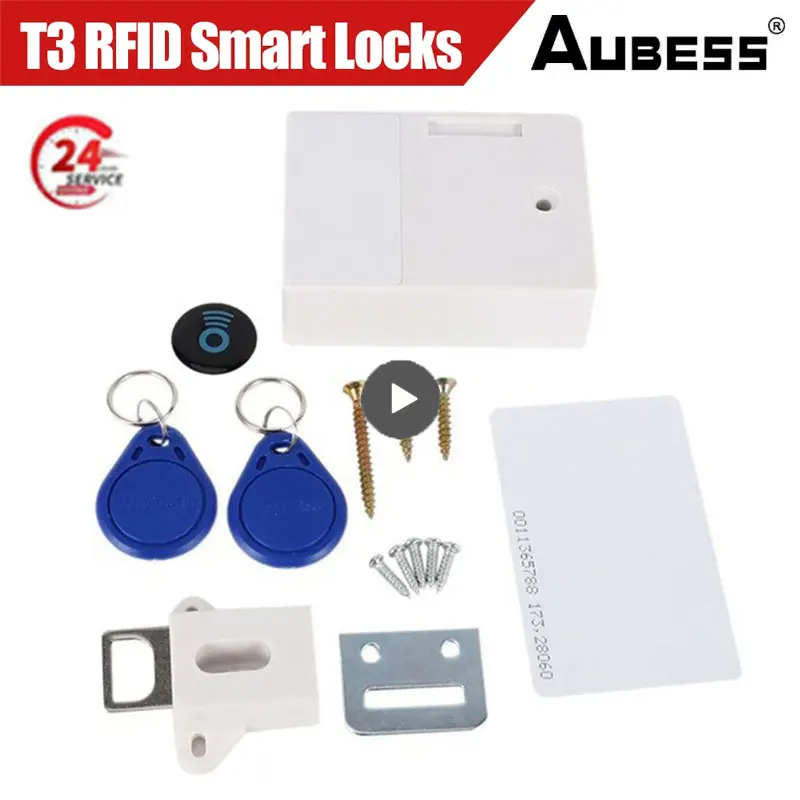 

Invisible Lock Abs Fire Retardant Material T3 Smart Cabinet Wardrobe Lock Without Perforate Hole Diy Drawer Smart Cabinets Lock