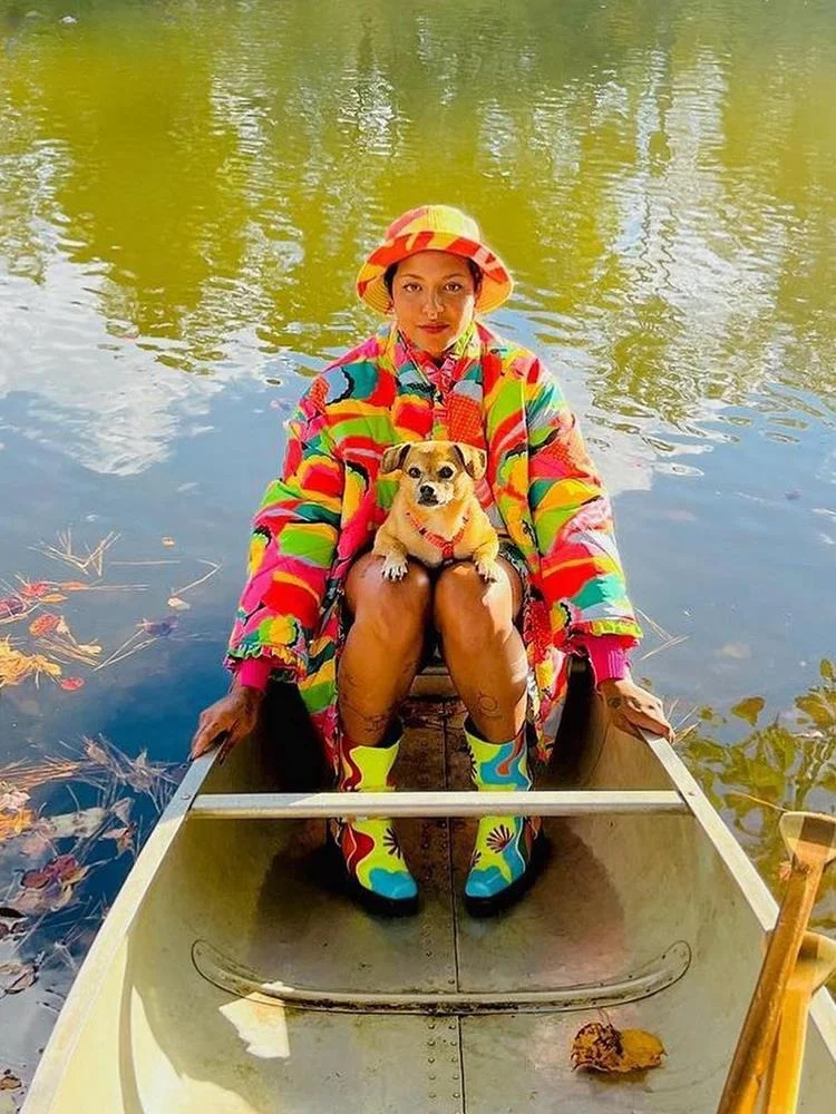 Рисунок 4 - Женское хлопковое пальто с цветочным принтом