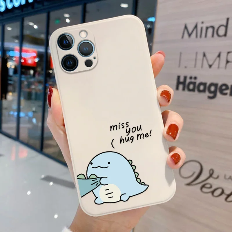 Силиконовый чехол для iPhone 15 13 14 12 11 Pro Max Xs Xr X SE 7 8 Plus