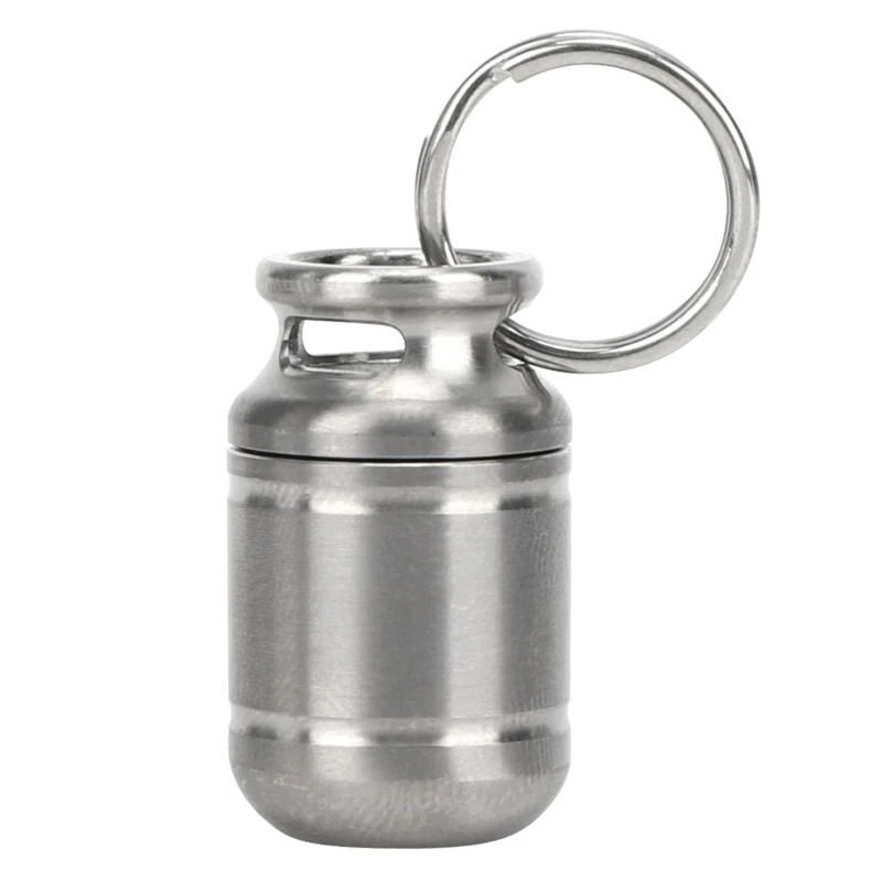 

for TITANIUM Alloy Seal Bottle Waterproof for Pill Storage Bottles Portable Medicine Bottles Mini for Pill Organizer Out