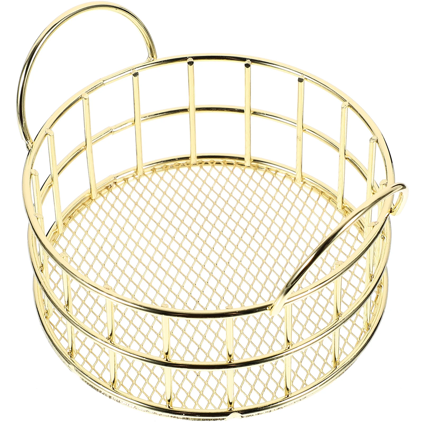 

Round Storage Basket Multi-use Storage Basket Tabletop Makeup Organizing Basket for Home