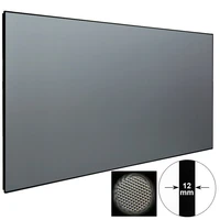 xyscreen alr ultra short throw projector screen 150 inch 180 inch fixed frame projection screen for 4k ust projector