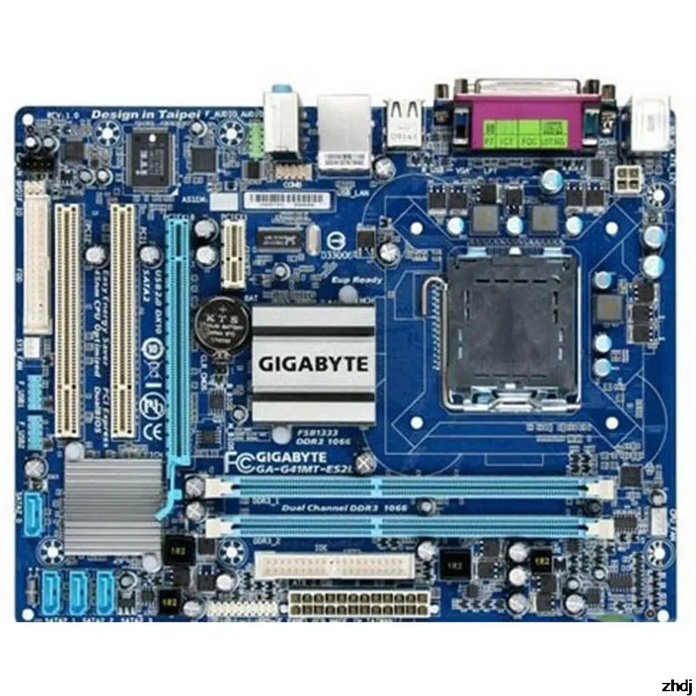 

Материнская плата для настольного компьютера, двухканальная память LGA 775, Intel CPU интерфейс DDR3 8G, интерфейс VGA