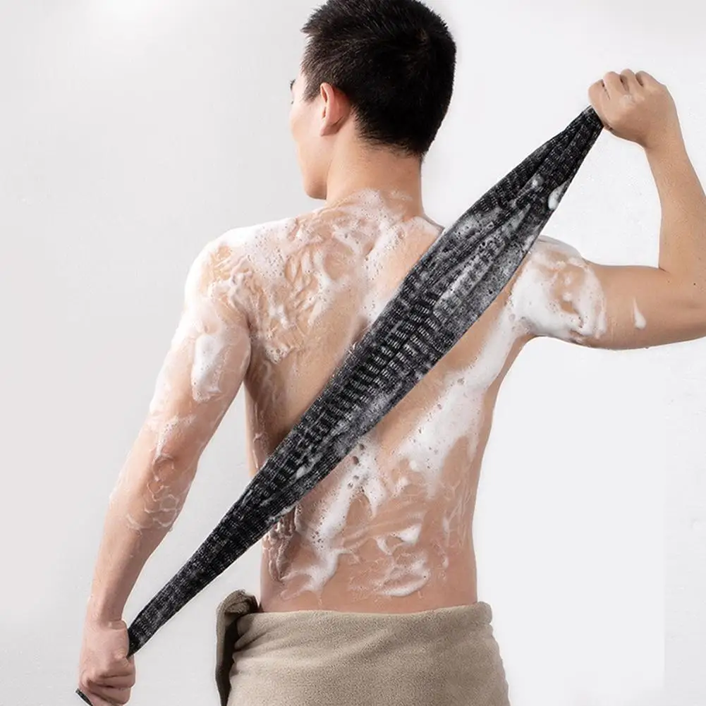 Бытовая японская Мочалка для тела щетка нейлоновый отшелушивающий скраб ванной