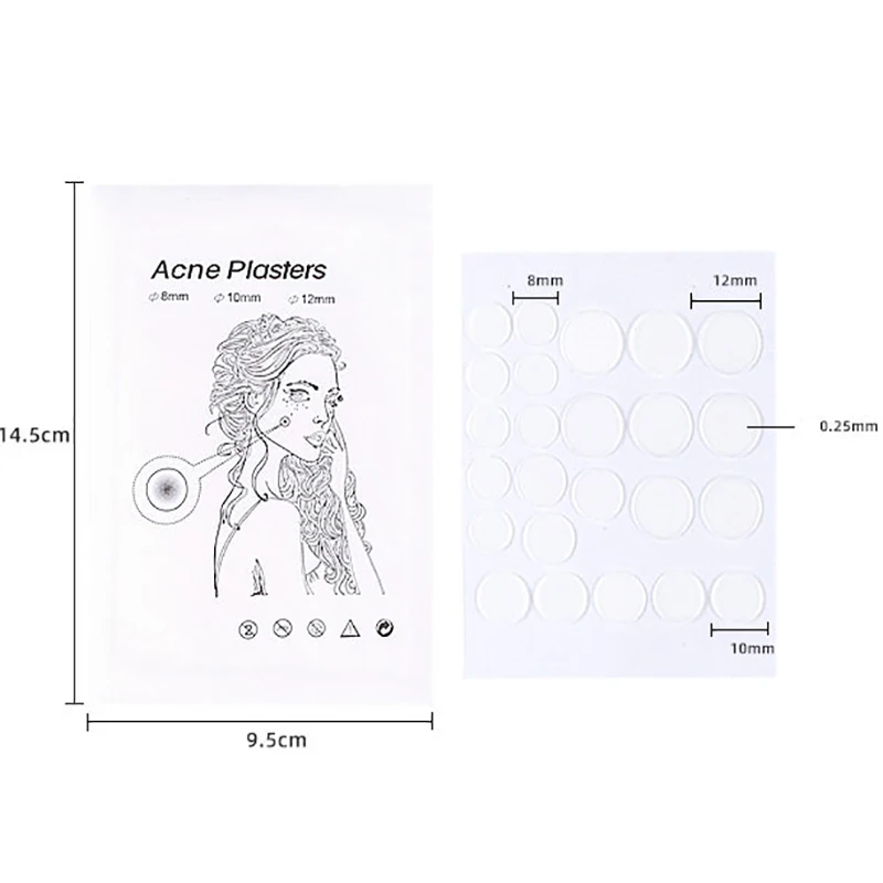 24/36 шт. пластыри для удаления прыщей |