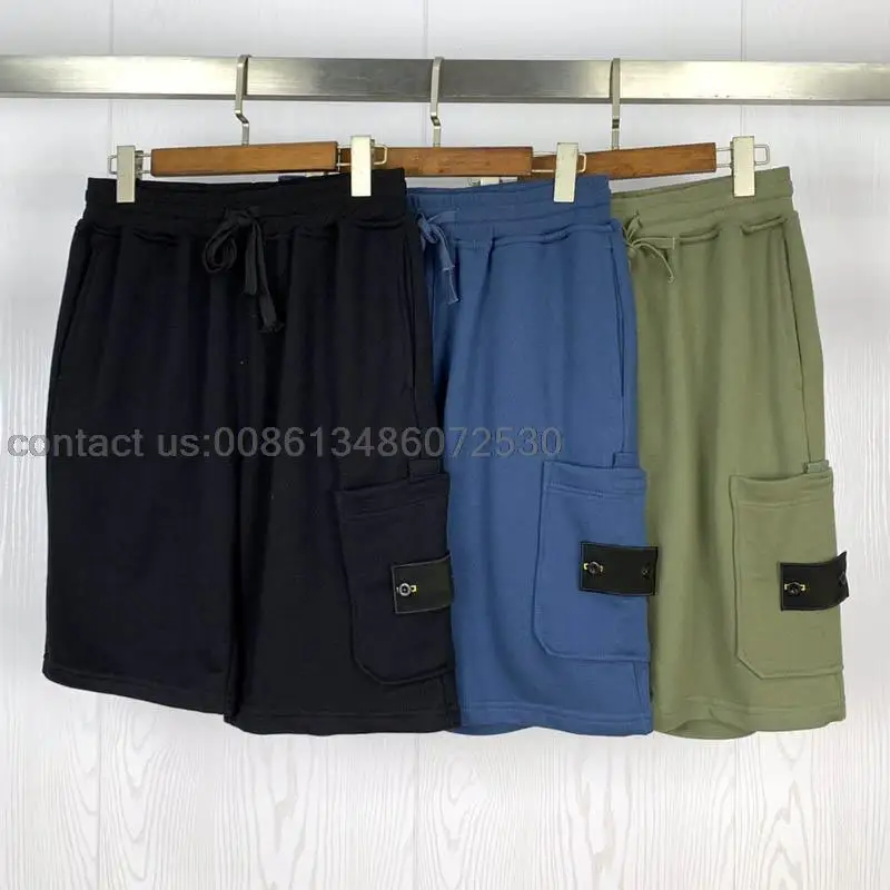 

Шорты из хлопка с капюшоном в стиле хип-хоп, 3 цвета