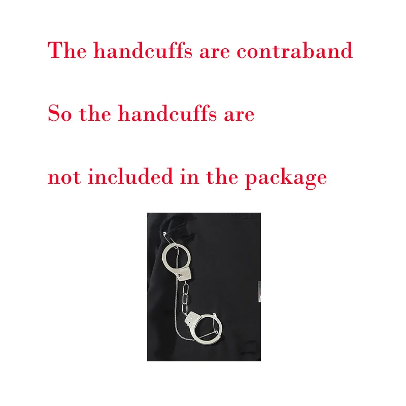 

Comics Anime Manga Illustration Hook And Loop Fastener Chain Design Thin Sweatshirt Streetwear Men High Street Pullover