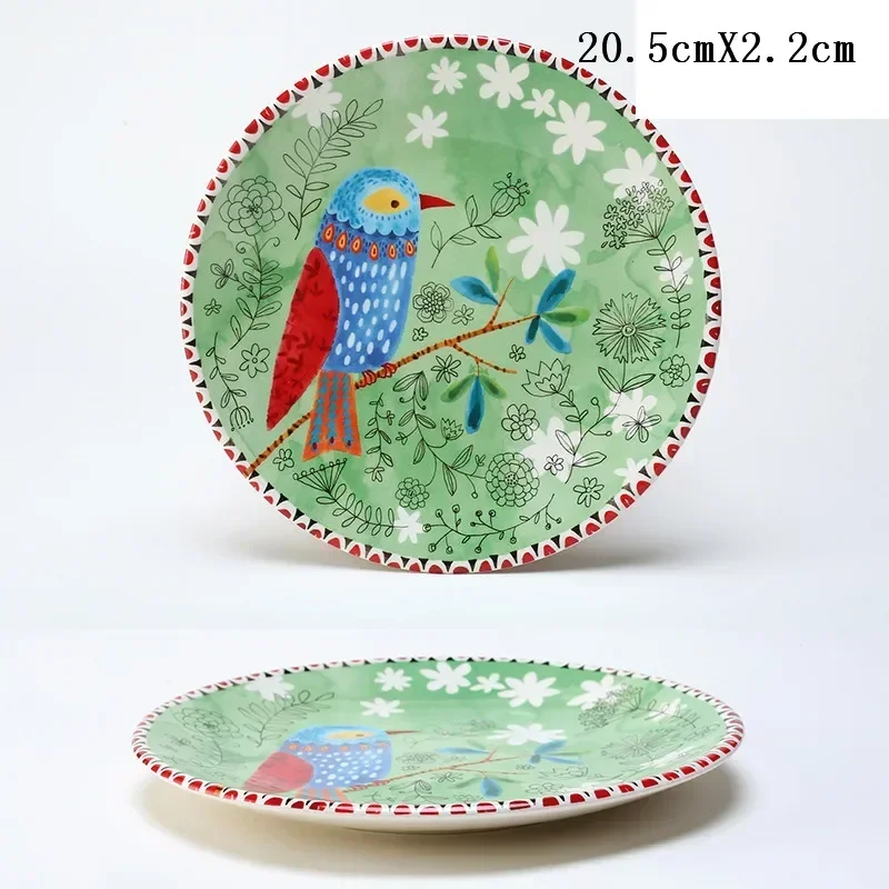 

Керамическая тарелка JINGDE CERAMICS 8 дюймов