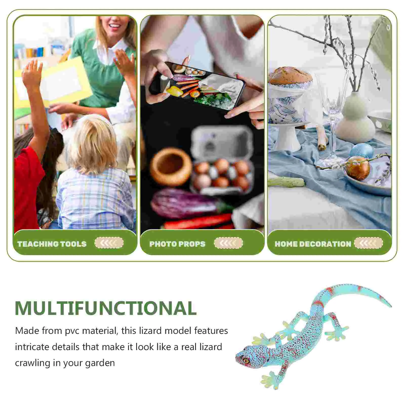 Модель ящерицы реалистичные поддельные детские игрушки на Хэллоуин рептилия