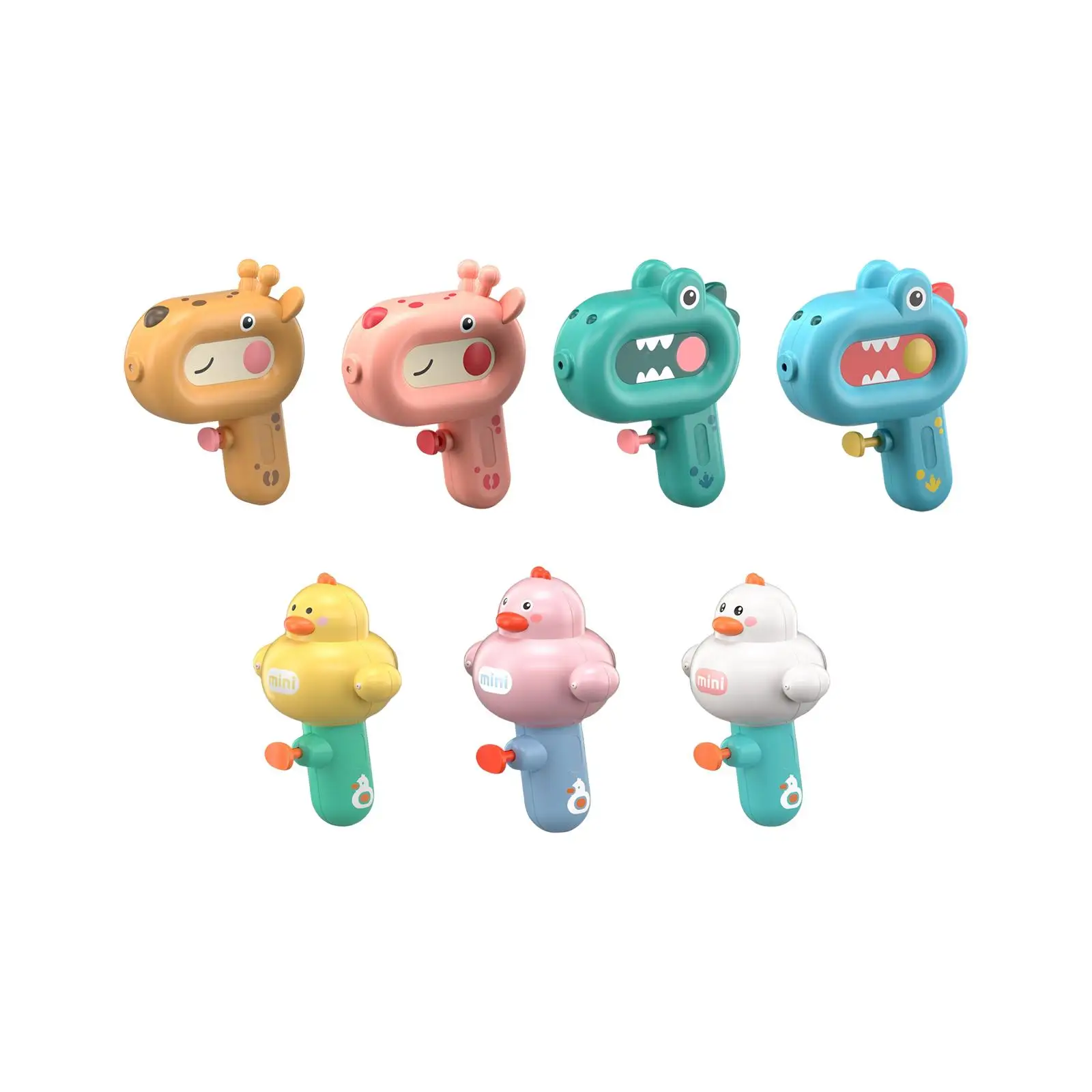 

Летние игрушки water Soaker, маленькие Мультяшные уличные игрушки-брызгалки с животными, Летние Водные Игрушки для двора, газон, пляжные ванны