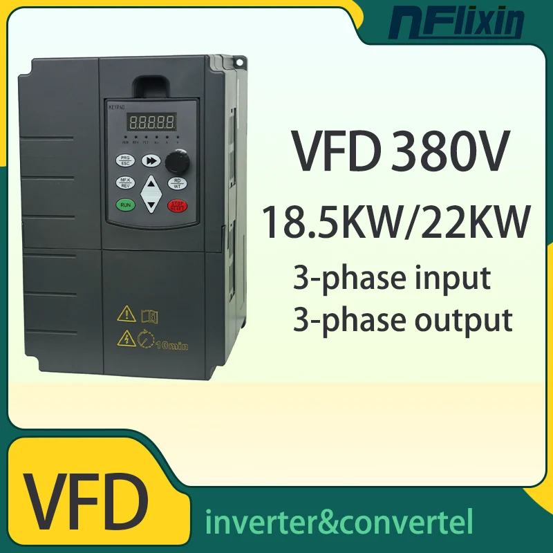 Преобразователь частоты VFD инвертор 3-фазный вход 380 В 15/18 5/22/30/37/45/55 кВт привод