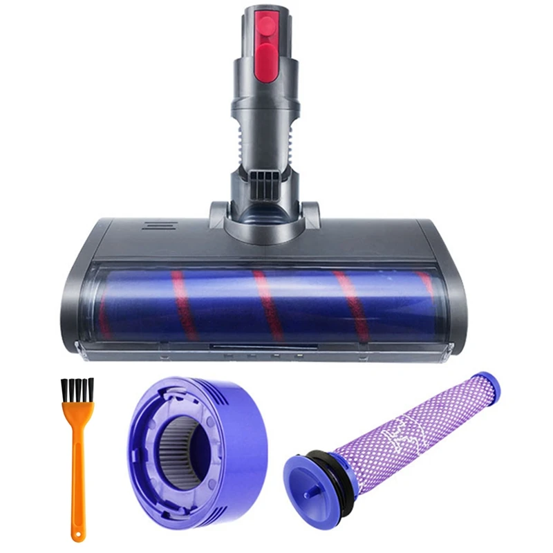 

Быстросъемная электрическая напольная головка для пылесоса Dyson V7 V8 V10 V11 с фильтром