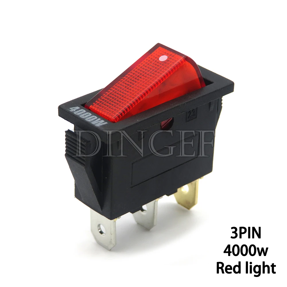 

KCD3 Многофункциональный 3000 Вт 4000 Вт 3500 Вт 3-контактный кулисный переключатель ВКЛ/ВЫКЛ 1000 Вт 2000 Вт 16 А 250 В Электрический переключатель мощности отопления